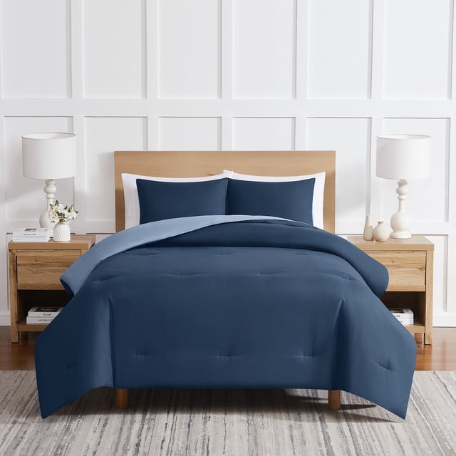 London Fog 3-Piece Reversible Comforter Set