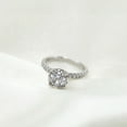 thumbnail image 7 of 1.00 CT. T.W.  Round Cut Cluster Diamond Ring in 14K Gold, 7 of 7