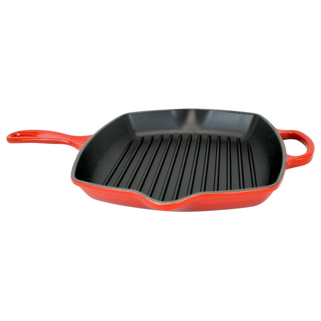 Le Creuset Signature Square Cast Iron Skillet Grill
