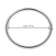 thumbnail image 5 of Italian High Polished Bangle in Sterling Silver, 5 of 7