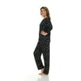 thumbnail image 1 of Flora Nikrooz 2 Piece 3/4 Sleeve Henley PJ Set, 1 of 12