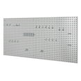 thumbnail image 1 of Seville Classics UltraHD 2-Piece Pegboard Set with 23 Piece Hook Assortment, 24" L x 24" W, 1 of 8
