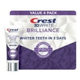 thumbnail image 1 of Crest 3D White Brilliance PRO Enamel Protect Toothpaste, 3 oz., 4 pk., 1 of 8