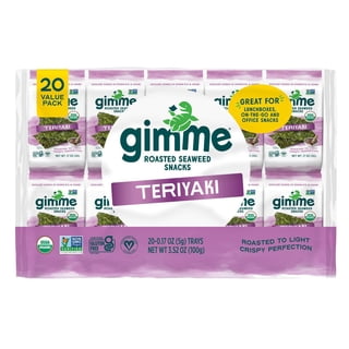 Gimme Seaweed Snack, Teriyaki, 0.17 oz., 20 pk.