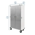 thumbnail image 3 of Seville Classics UltraHD 6-Piece Steel Garage Cabinet Storage Set With Rolling Workbench, 12' Wide, 3 of 17