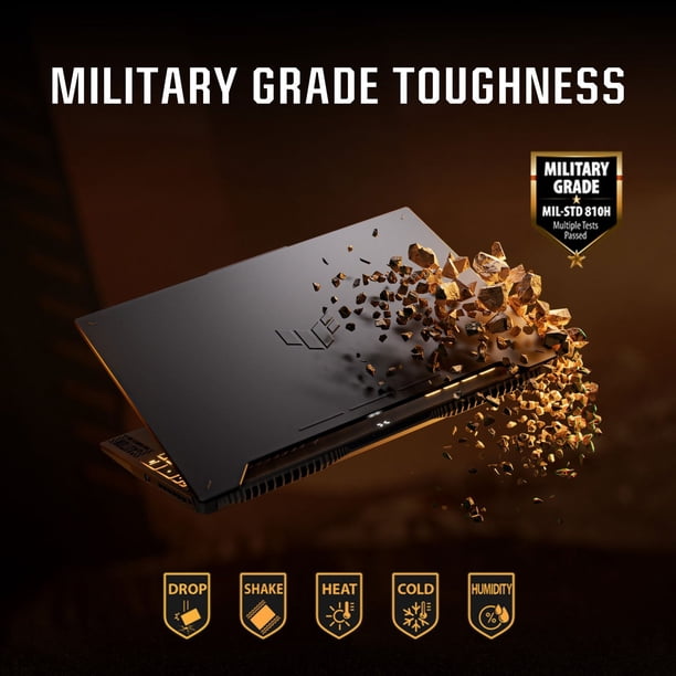 ASUS TUF Gaming F15 Gaming Laptop, 15.6” FHD 144Hz Display