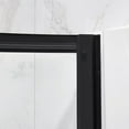 thumbnail image 11 of Breeze 38” x 38” x 77” Corner Shower Kit with Clear Glass, Walls, Base and Hardware, 11 of 21
