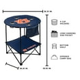 thumbnail image 3 of Logo Brands NCAA 27.6" Round Tailgate Table with Shelf, 3 of 5