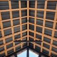 thumbnail image 7 of Range Cedar and Steel Gazebo with Lofted Roof and PowerPort, 7 of 15