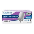 thumbnail image 1 of Marathon Centerpull Premium 1-Ply White Paper Towels, 6 rolls, 300 sheets/roll, 1 of 9
