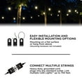 thumbnail image 6 of EcoScapes 36' LED Shatterproof Cafe String Lights, 18 Bulbs, 6 of 9