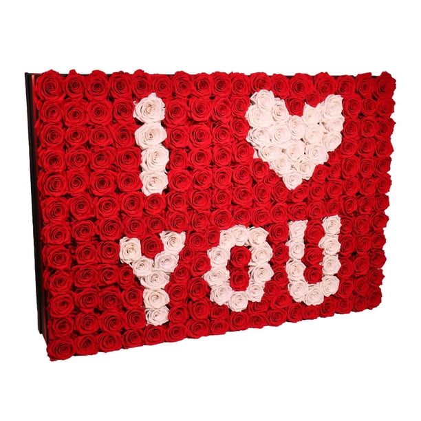 Member's Mark I LOVE YOU XXL Premium Preserved Rose Gift Display