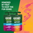 thumbnail image 3 of GoGo squeeZ Active Fruit Blend with Electrolytes Variety Pack 3.9 oz., 18 pk., 3 of 6