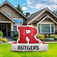 thumbnail image 2 of Logo Brands Rutgers Scarlet Knights Pre-Lit 7’x10’ Team Inflatable, 2 of 6
