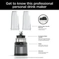 thumbnail image 8 of Ninja Nutri-Blender Pro with Auto-iQ, Personal Blender, 8 of 11