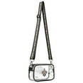 thumbnail image 3 of New Orleans Saints Clear Crossbody Bag, 3 of 5