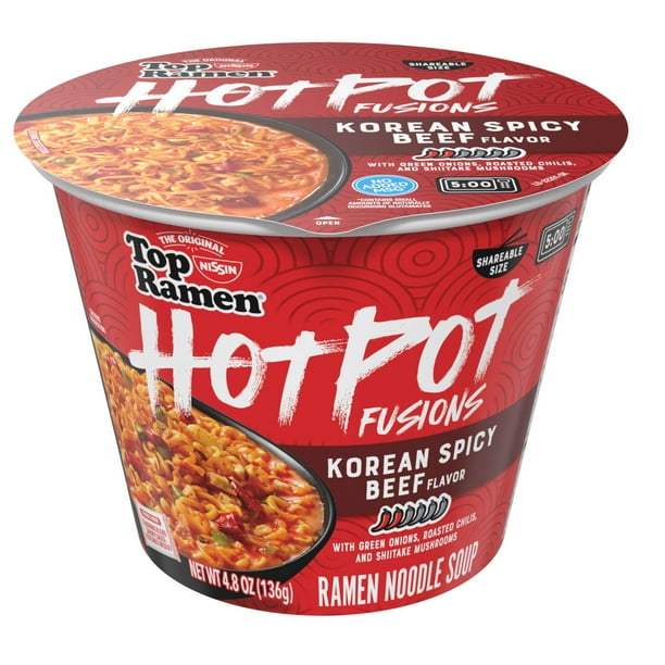 Nissin Hot Pot Korean Spicy Beef,