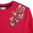 thumbnail image 7 of Scotch & Soda Girls Valentine's Day Crewneck Sweatshirt, 7 of 10