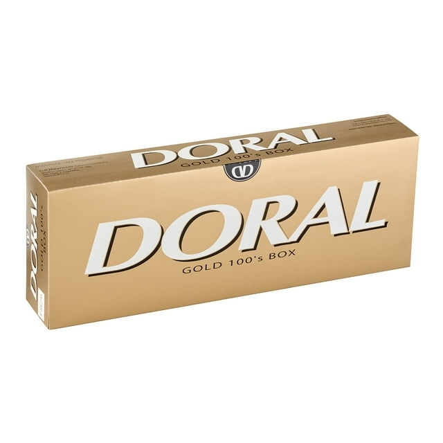 DORAL GOLD 100 BOX 10CT