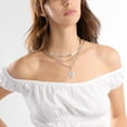 thumbnail image 7 of Heart Paperclip Chain Pendant Necklace in Sterling Silver, 7 of 7