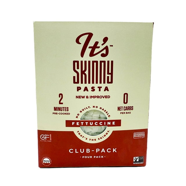 Konjac Pasta It's Skinny Fettuccine, 9.52 oz., 4 pk.