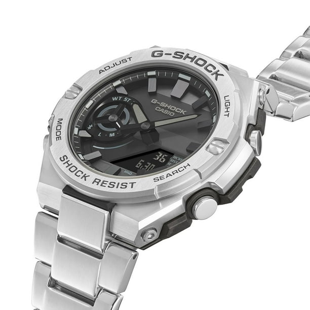 Casio G-Shock Solar Powered Mobile Link G-Steel Bracelet Watch