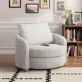 thumbnail image 1 of Studio Living Manchester Large Accent Chair in Olive Boucle Fabric, 1 of 10