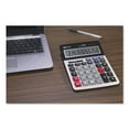 thumbnail image 3 of Innovera - 15975 Large Digit Commercial Calculator, 12 Digit LCD, Dual Power - Silver, 3 of 9