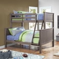 thumbnail image 2 of Member's Mark Tenley Twin-Over-Full Bunk Bed, Assorted Colors, 2 of 10