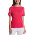 thumbnail image 1 of Rafaella Women's Crewneck T-Shirt, 1 of 9