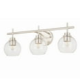 thumbnail image 3 of details by Becki Owens Clear Glass 3-Light Bath Light Bar, Assorted Colors, 3 of 8