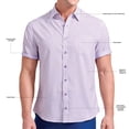thumbnail image 8 of Nick Graham Men's Performance Short Sleeve Woven Sport Shirt, 8 of 9