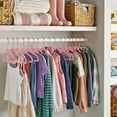 thumbnail image 5 of Member's Mark Heavy Duty Kids Velvet Hangers, Assorted Colors - 30 Pack, 5 of 6