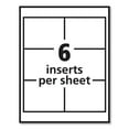 thumbnail image 4 of Avery Necklace-Style Badge Holder w/Laser/Inkjet Insert, Top Load, 4 x 3, WE, 100/Box, 4 of 7
