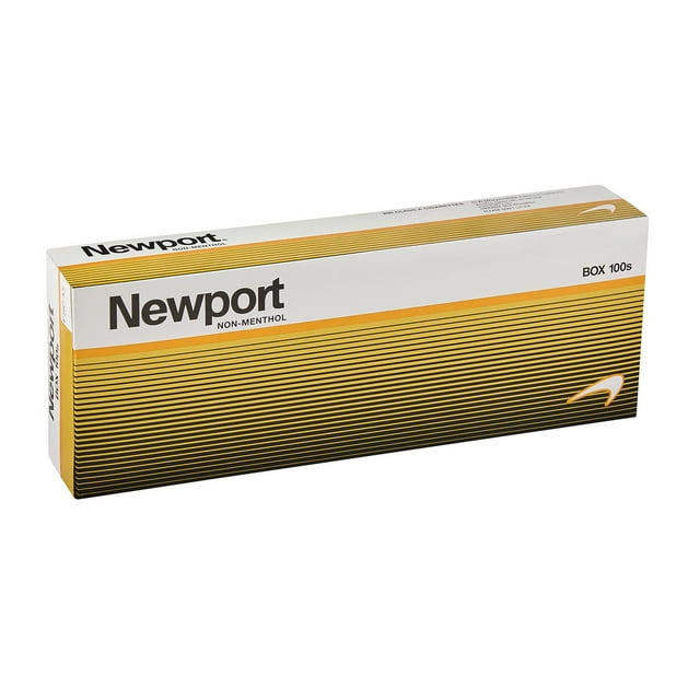Newport Non-Menthol Gold Box 100 Cigarettes 20 ct., 10 pk.