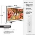 thumbnail image 3 of SAMSUNG 55" Class The Frame 4K QLED Smart TV, 3 of 22