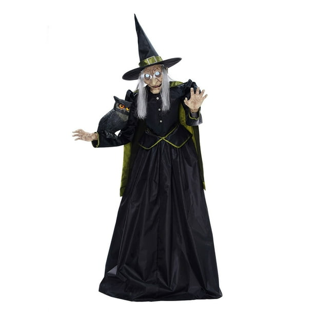 Member's Mark 6' Pre-Lit Animated Vintage Witch - Samsclub.com