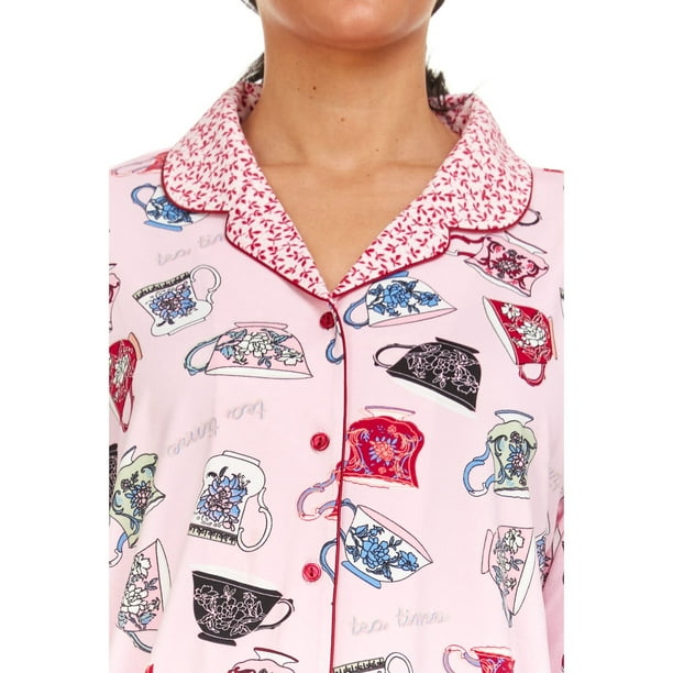 Flora Nikrooz Ladies Notch Collar PJ Set - Samsclub.com