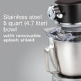 thumbnail image 7 of Hamilton Beach Professional 5-Quart Stand Mixer with Specialty Attachment Hub, 7 of 9