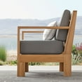 thumbnail image 3 of Member's Mark Newport Teak Sofa Set with Sunbrella Fabric, 4pc, 3 of 9