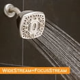 thumbnail image 13 of Oxygenics Square 6-Setting Fixed Shower Head (Assorted Colors), 13 of 13