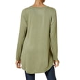 thumbnail image 2 of Hue Women's Long Sleeve Tunic T-Shirt, 2 of 6