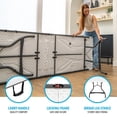 thumbnail image 4 of Lifetime 8' Light Commercial Fold-In-Half Table, White, 4 of 10