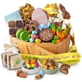 thumbnail image 1 of A Gift Inside Easter Chocolate Bliss Gift Basket, 1 of 6