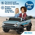 thumbnail image 6 of Kid Trax Ford Bronco 24V Two Seater Powered Ride-On, 6 of 7