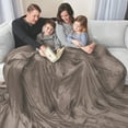 thumbnail image 5 of Oversized Cozy Night Cloud Throw Blanket, 110" x 132", 5 of 6