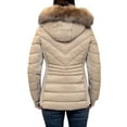 thumbnail image 3 of London Fog Women's Faux Fur Puffer Jacket, 3 of 6