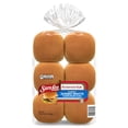 thumbnail image 1 of Sara Lee Restaurant Style White Hamburger Buns 12 ct., 1 of 7
