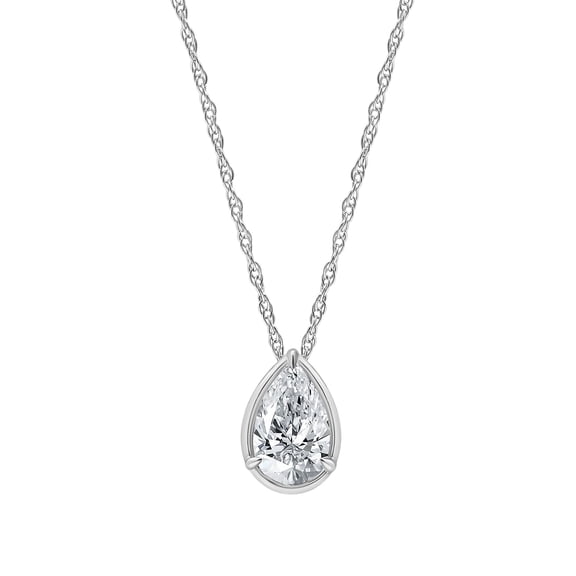 Lab Created Diamond Pendant in 14K Gold