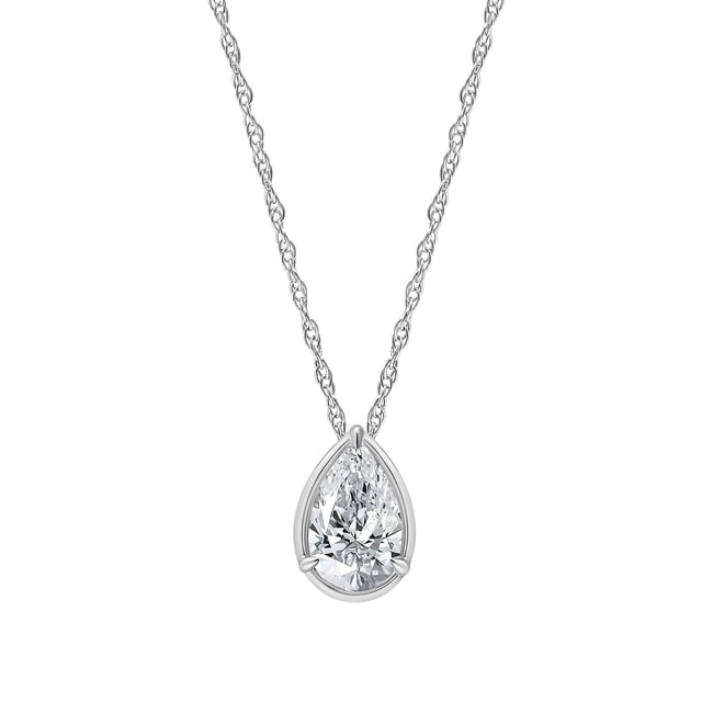 Lab Created Diamond Pendant in 14K Gold